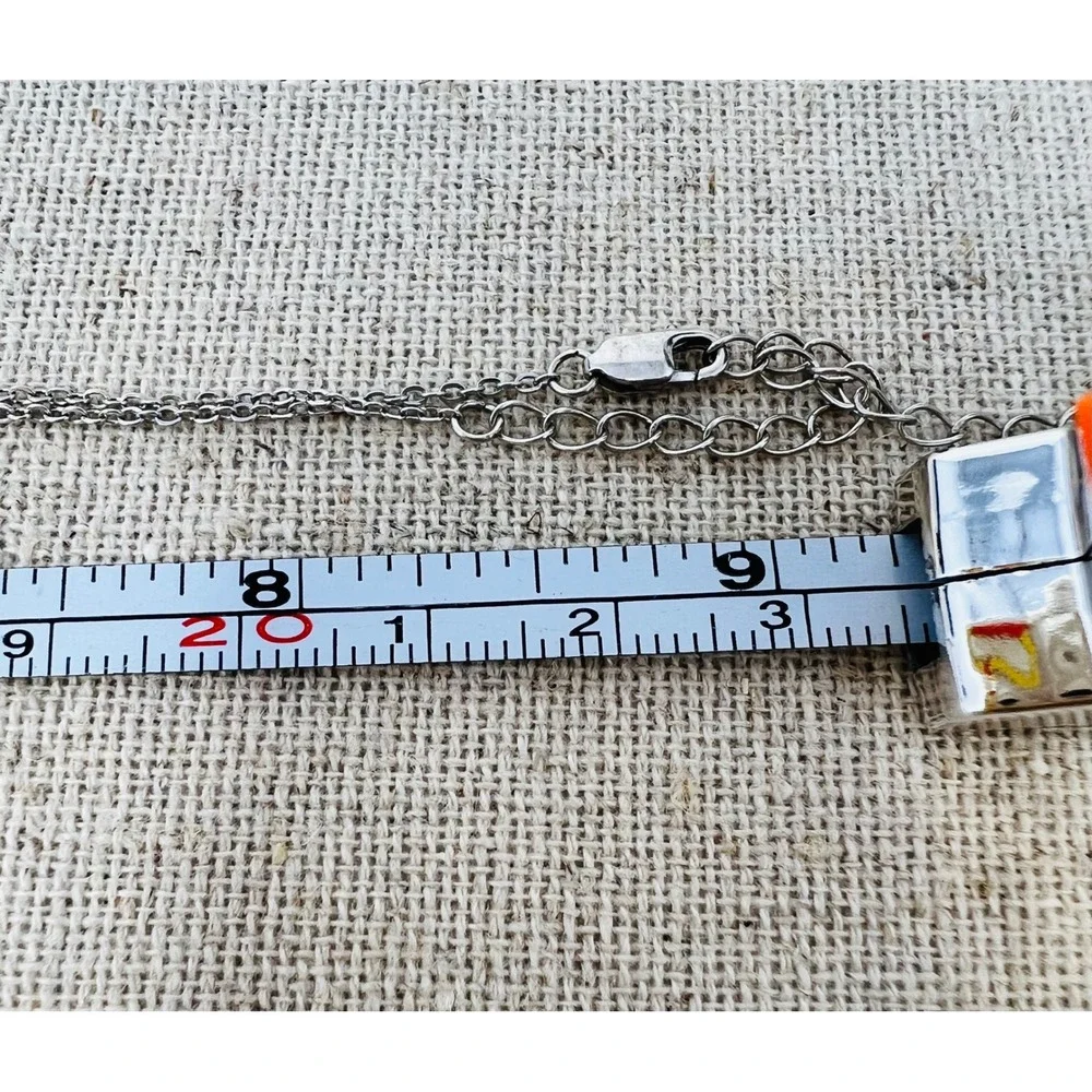 Sterling Silver Triple Moon Goddess Necklace Moonstone Celestial Wiccan Jewelry